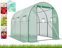 TUNEL OGRODOWY FOLIOWY SZKLARNIA 3x2m FOLIA FOLIAK 6m2 +DODATKI
