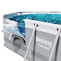 Basen ogrodowy stelażowy 488 x 305 x 107 cm 18w1 Bestway 56448 + maszynka