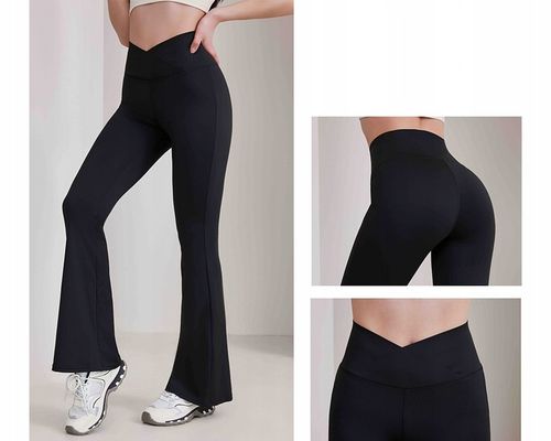 LEGINSY Getry Damskie DZWONY WYSZCZUPLAJĄCE push-up modelujące M/L na Arena.pl