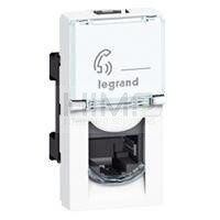 MOSAIC - Gniazdo 1 x RJ 45 kat. 5e FTP - 1 modułowe - Biały Legrand 076552 zdjęcie 1