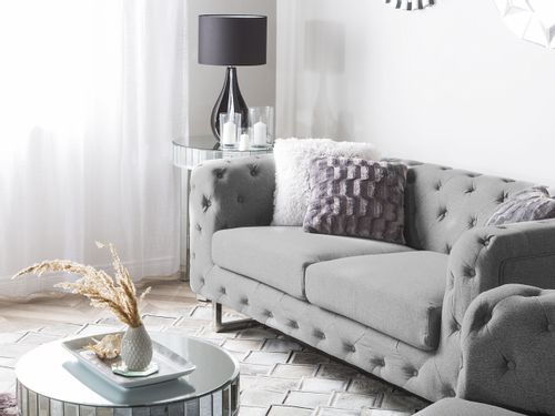 Sofa 2-osobowa szara VISSLAND na Arena.pl