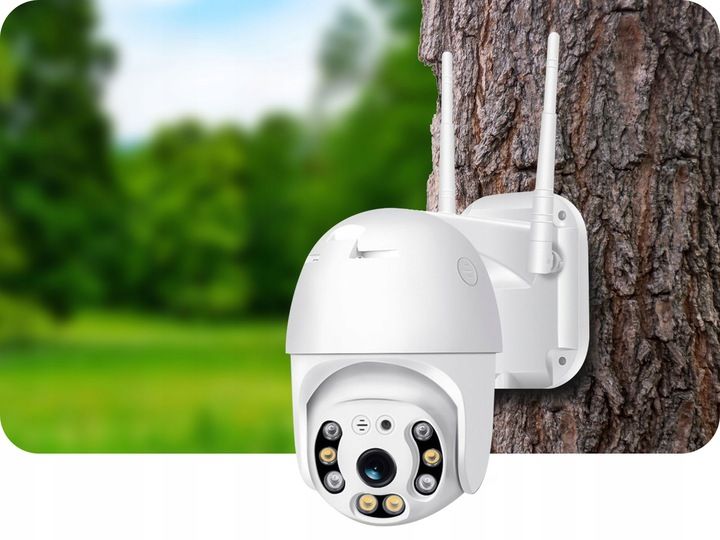 KAMERA WIFI IP SMART OBROTOWA ZEWNĘTRZNA 1080p FULL HD 2MP ZOOM 4x DETEKCJA zdjęcie 6