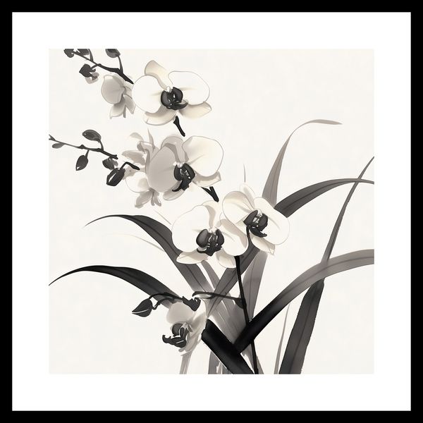 Plakat 40x40cm Orchidea zdjęcie 3