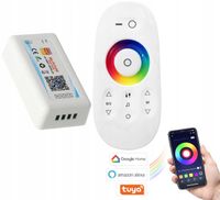 Sterownik Kontroler do taśm LED RGB WiFi Android ALEXA TUYA Google PILOT RF