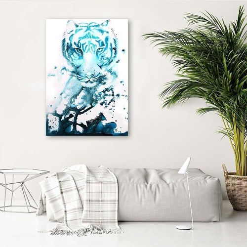 Deco Panel, Abstrakcyjny tygrys 40x60 na Arena.pl