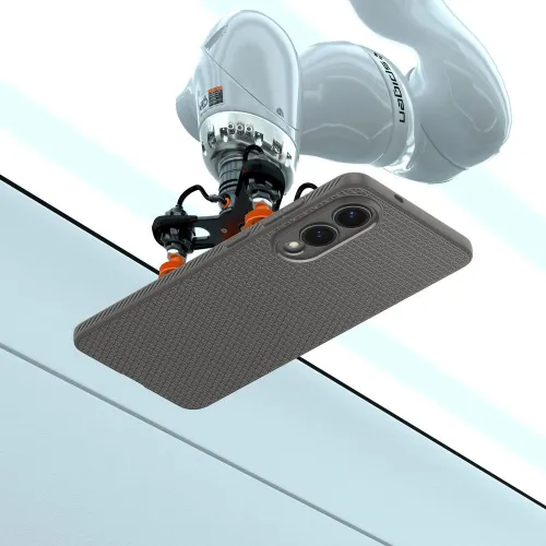 Etui Spigen Liquid Air na Samsung Galaxy S25 Edge - szare na Arena.pl