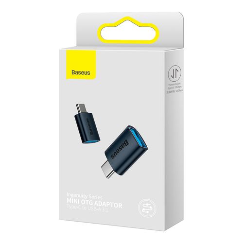 przejściówka adapter z usb-c do usb-a ingenuity series niebieski na Arena.pl