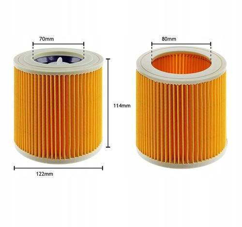 2x Filtr zmywalny do Karcher WD2 WD3 MV3 SE4001 SE4002 MATERIAŁ PREMIUM na Arena.pl