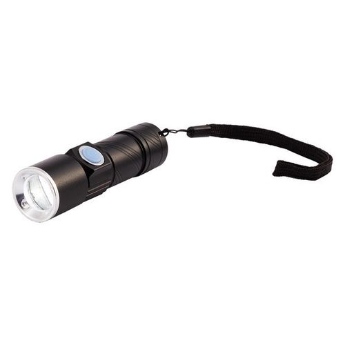 Latarka USB Alight, czarny na Arena.pl