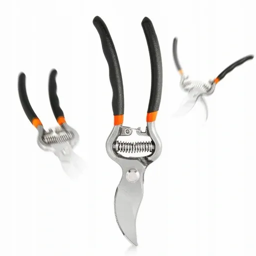 SEKATOR NOŻYCOWY OGRODOWY RĘCZNY DO GAŁĘZI KWIATÓW KRZEWÓW PĘDÓW MOCNY zdjęcie 2