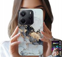 ETUI DO XIAOMI NOTE 14 4G - ELEGANCKI MARMUREK MODNE KOBIECE WZORY