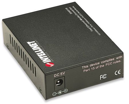 INTELLINET MEDIA KONWERTER 10/100BASE-TX RJ45 / 100BASE-FX MM ST 2KM zdjęcie 5