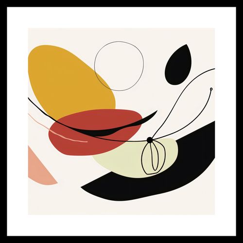 Plakat 40x40cm Geometryczna Krzywizna na Arena.pl