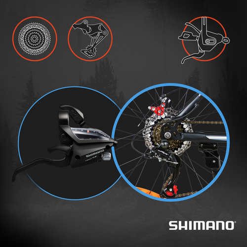 Rower Górski MTB MalTrack NAVY GRAY 27,5'' na Arena.pl