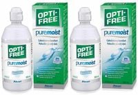 Zestaw płynów do soczewek Alcon Opti-Free PureMoist 2 x 300 ml.