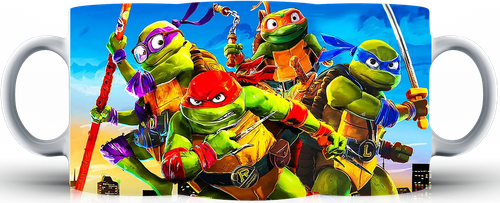 Kubek ceramiczny Żółwie Ninja - Turtles na Arena.pl