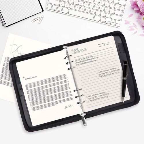 Organizer notatnik A5 z kalkulatorem na zamek na Arena.pl