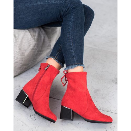 Stylowe Czerwone Botki r.36 na Arena.pl