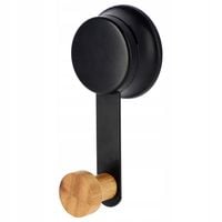 HACZYK Z PRZYSSAWKĄ NA UBRANIA STALOWY 2 KG CZARNY