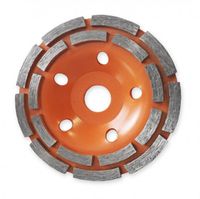 tarcza diamentowa do szlifowania podwójny segment 180 mm - dedhp042