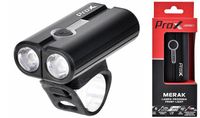 LAMPA ROWEROWA PRZEDNIA MERAK 500LM USB-C PROX