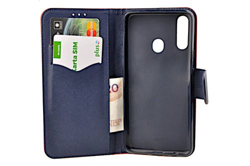 Etui portfel Fancy Case do Samsung Galaxy A20s czerwony na Arena.pl