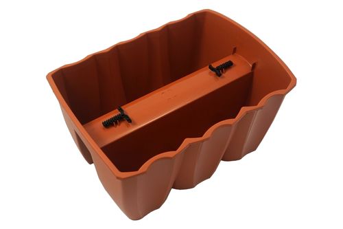 Skrzynka na balustradę DCRO400, Doniczka balkonowa + keramzyt 1l na Arena.pl