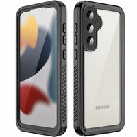 2 x ETUI WODOODPORNE IP68 DO SAMSUNG S23 FE CZARNE OCHRONA PRZED WODĄ I KUR