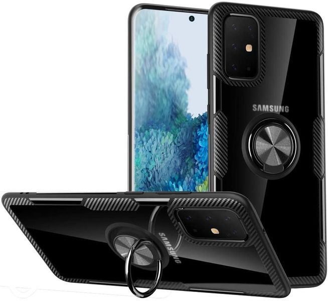 Pancerne Etui plus Ring do Samsung Galaxy S20 czarny zdjęcie 1