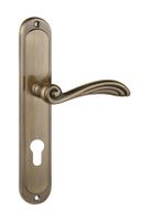 KLAMKA DRZWIOWA ORION 72MM WKŁADKA KOLOR PATYNA