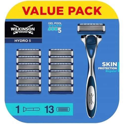 Zestaw do Golenia WILKINSON Hydro 5 Skin 13x Wkłady + Rączka na Arena.pl