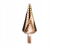 Wiertło stopniowe spiralne HSS-Co 5% 6-38 mm 12 stopni BMM TOOLS DIN 1412C