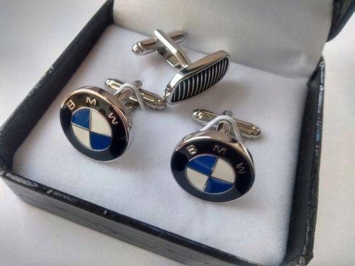 Spinki do koszuli EXC emblemat BMW w pudełku prezent na Arena.pl