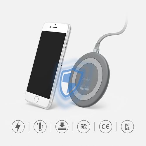 ŁADOWARKA INDUKCYJNA QI RINGKE WIRELESS IPHONE X 8 na Arena.pl