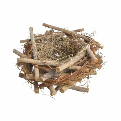 DEKORACYJNE GNIAZDO Z GAŁĄCEK FI23CM zdjęcie 1