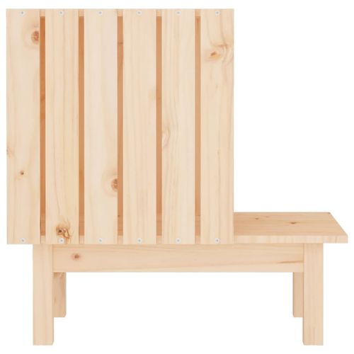 Domek dla kota, 60x36x60 cm, lite drewno sosnowe na Arena.pl