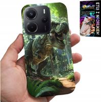 ETUI DO XIAOMI NOTE 14 4G - DINO DINOZAUR TYRANOZAUR CASE + SZKŁO