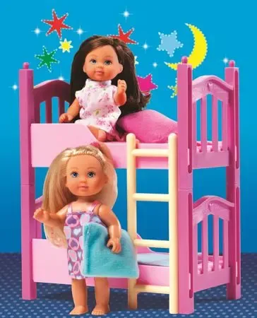 Evi. Lalki z piętrowym łóżkiem na Arena.pl