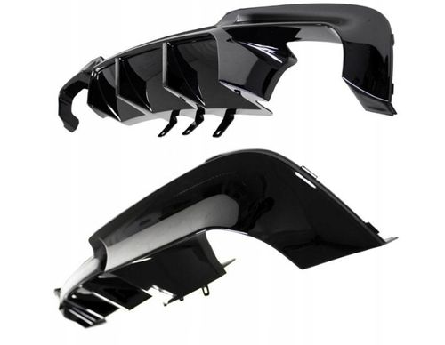 DYFUZOR BMW F10 F11 10- LOOK M5 DUET GLOSSY BLACK na Arena.pl