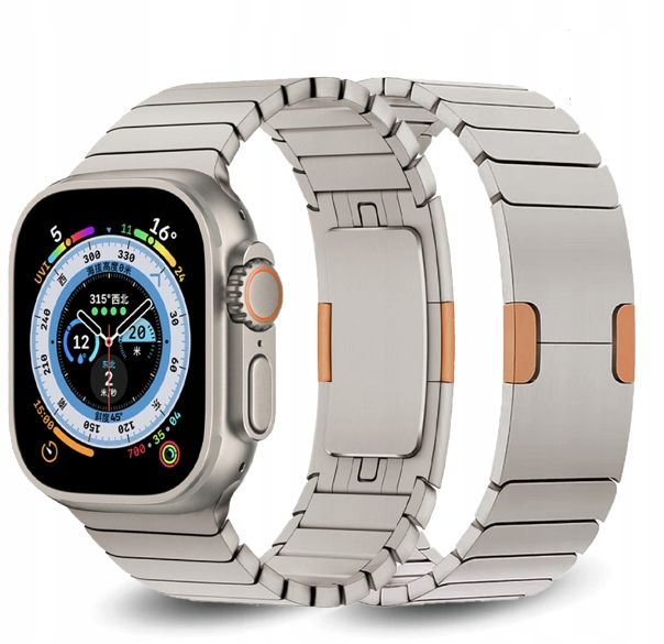 PASEK TYTANOWY ORANGE DO APPLE WATCH ULTRA 49MM zdjęcie 1