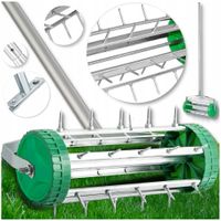 AERATOR RĘCZNY DO TRAWNIKA 420mm WAŁEK Z KOLCAMI AREATOR TRAWY