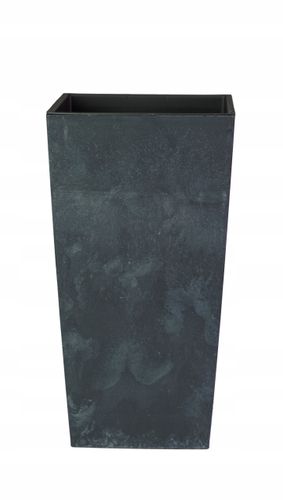 Doniczka wysoka Effect Urbi DURS265E z wkładem | Antracyt na Arena.pl