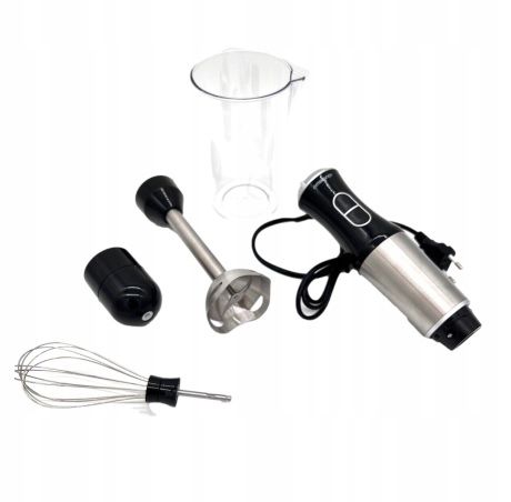 BLENDER RĘCZNY SPIECZNIACZ MIKSER REGULACJA PRĘDKOŚCI PRZEŹROCZYSTA MIARKA zdjęcie 1