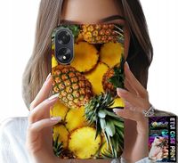 ETUI DO OPPO A78 4G - ANANAS OWOCOWY CASE OBUDOWA + SZKŁO