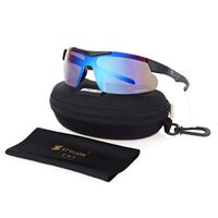 OKULARY Sportowe PRZECIWSŁONECZNE Rowerowe POLARYZACYJNE Filtr UV Polarzone