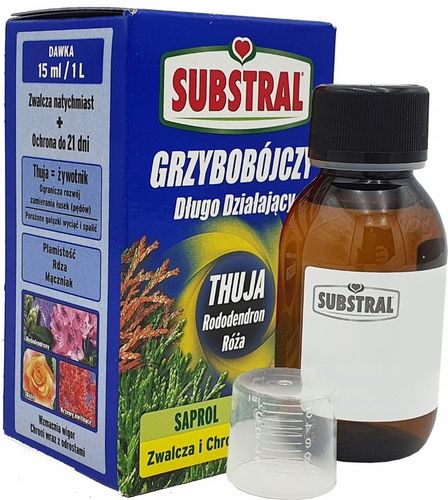 SUBSTRAL SAPROL OCHRONA TUI 100ml TUJE IGLAKI RÓŻ OZDOBNE GRZYBOBÓJCZY na Arena.pl