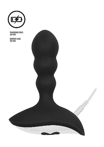 no. 78 - rechargeable anal stimulator - black na Arena.pl