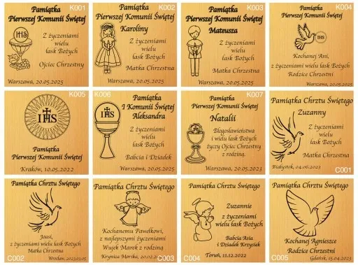 ZŁOTY ŁAŃCUSZEK 585 Krzyżyk KOMUNIA CHRZEST zdjęcie 2