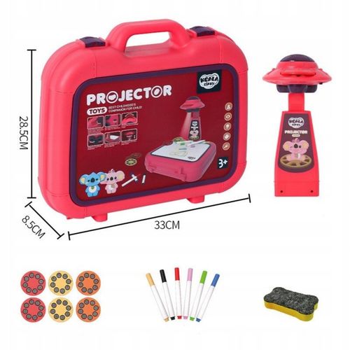 PROJEKTOR DO NAUKI RYSOWANIA RZUTNIK DLA DZIECI + 48 SLAJDÓW MAZAKI PREZENT na Arena.pl