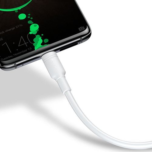 Kabel Usb-C Baseus Double Ring Do Huawei Supercharge 5A 0,5M - Biały na Arena.pl